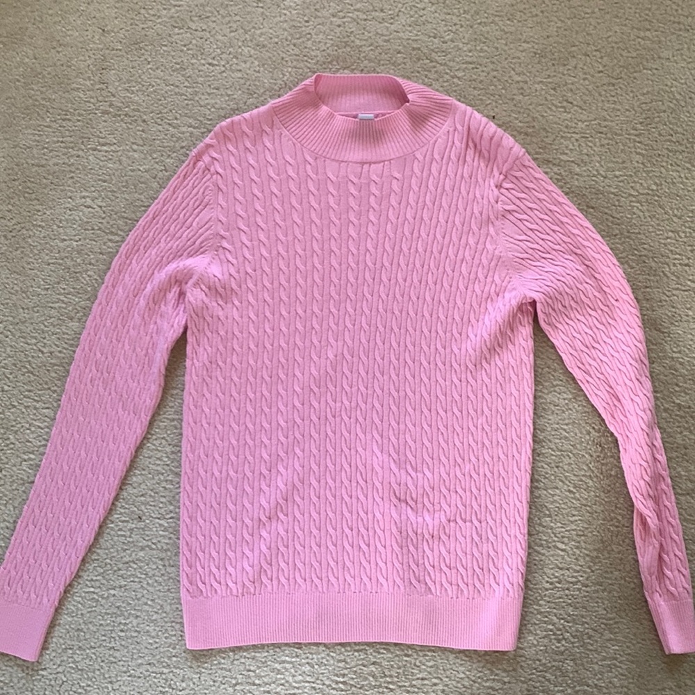 Amazon essentials cable knit sweater